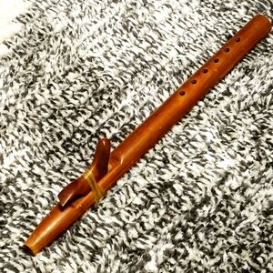 6 Hole Old Vintage Wooden Flute